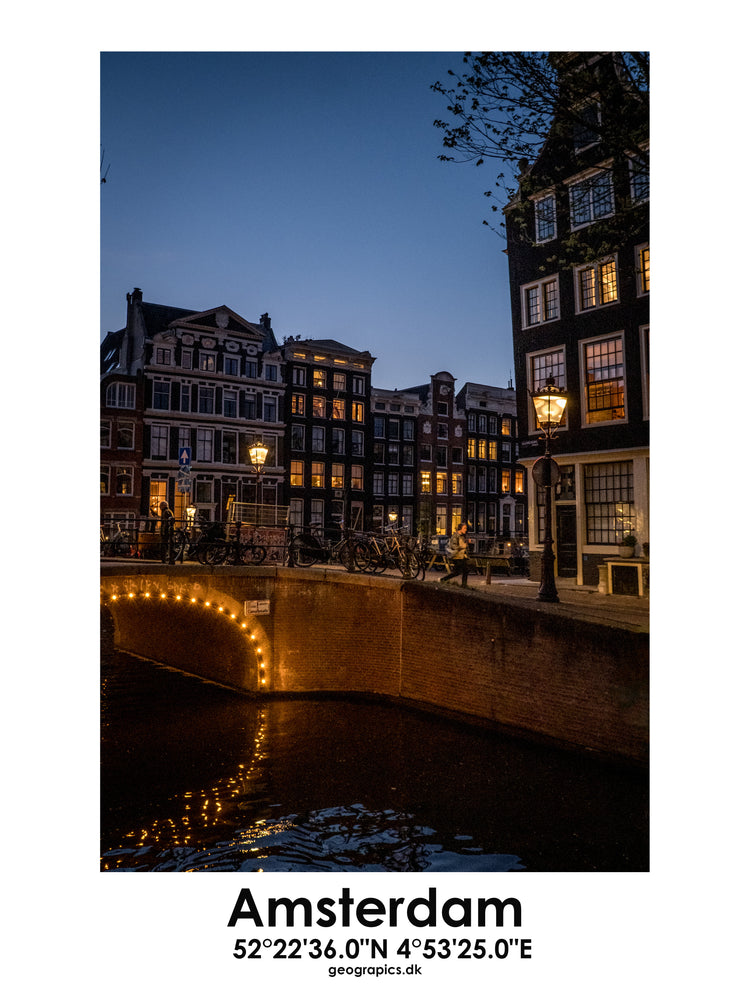 Amsterdam / Blauwburgwal / Dansk