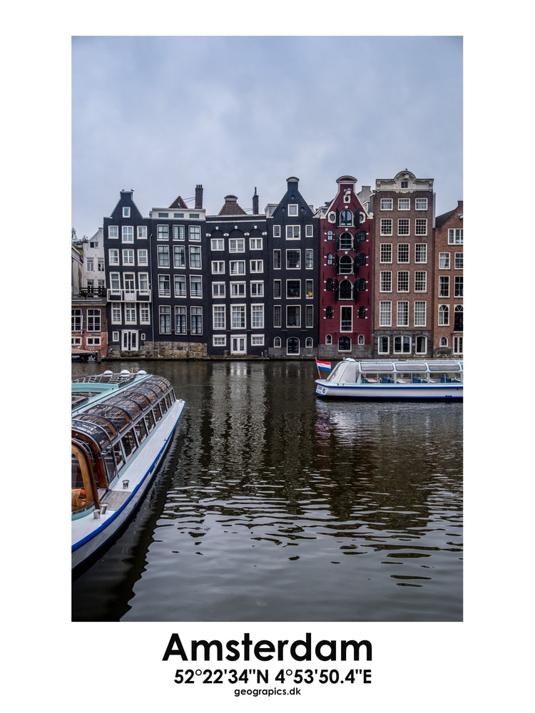 Amsterdam / Damrak / Dansk
