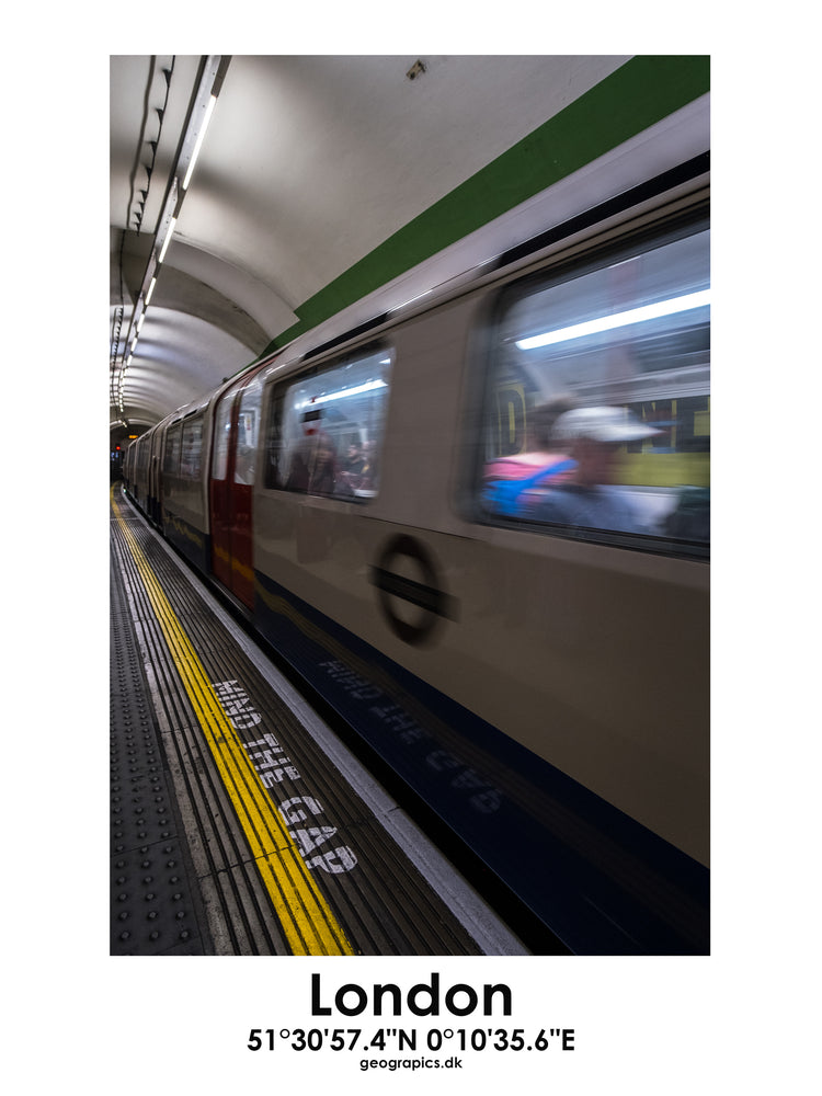 London / Underground / Dansk