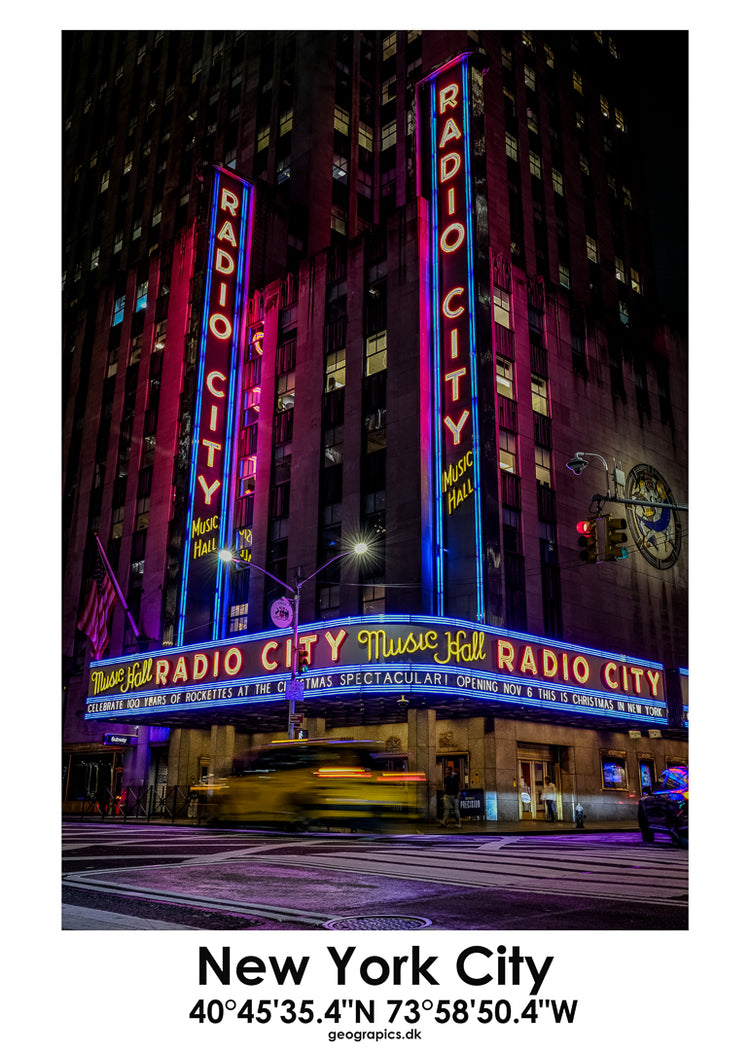 New York / Radio City Music Hall version 1 / Deutsch