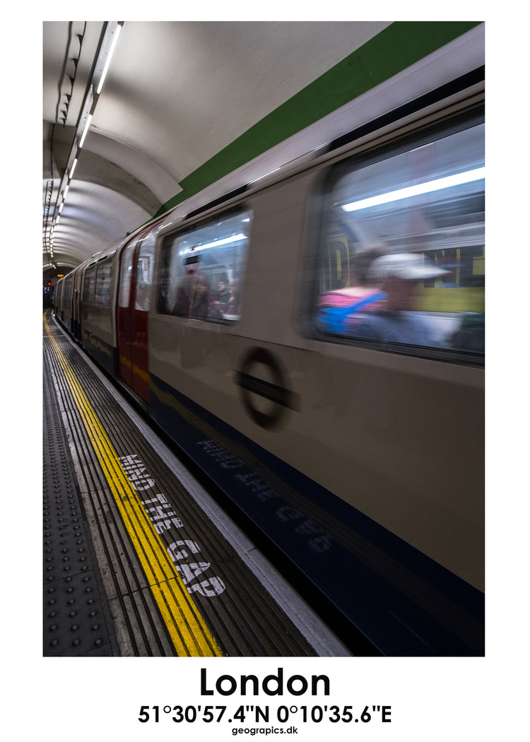 London / Underground / Dansk