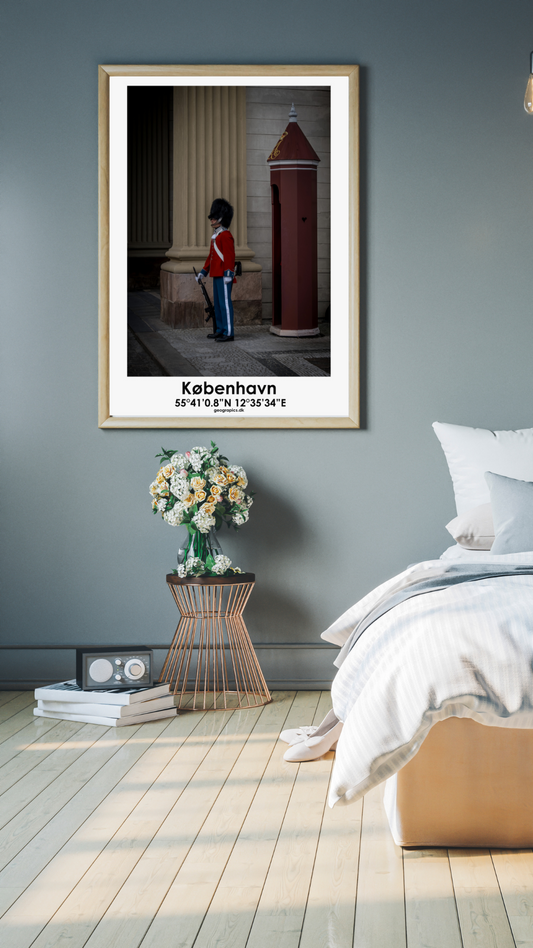 København / Amalienborg Rød Galla / Dansk