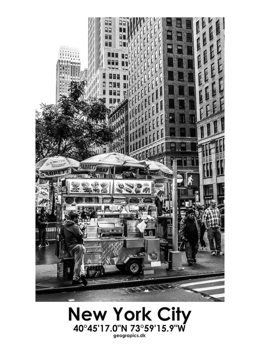 New York / Pølsevogn / Dansk