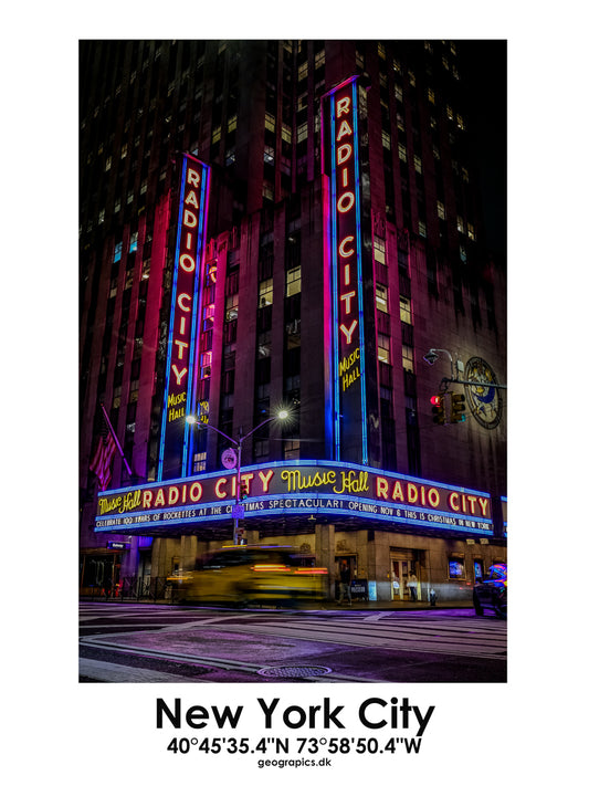 New York / Radio City Music Hall version 1 / Deutsch