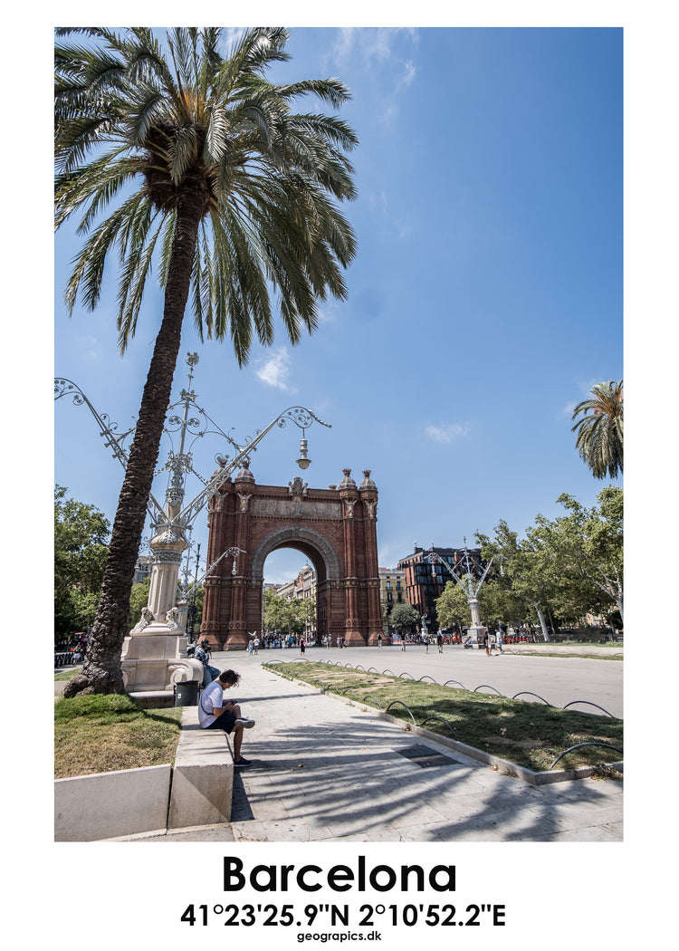 Barcelona / Arc de Triumf / Dansk