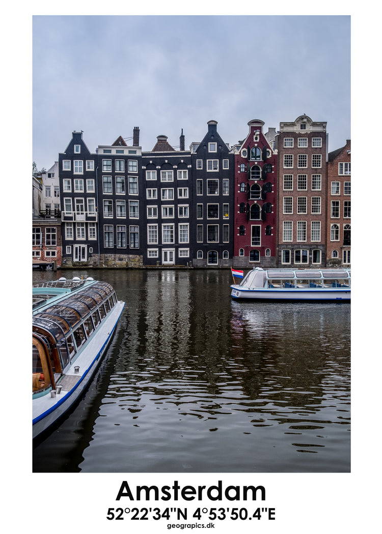Amsterdam / Damrak / Dansk