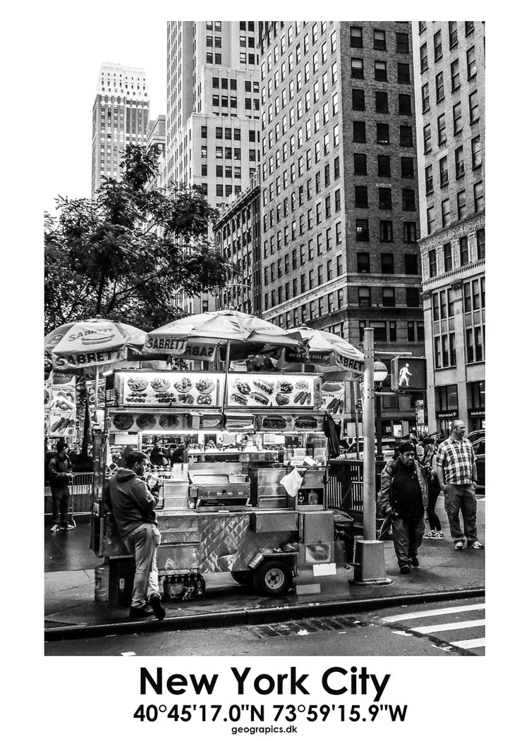 New York / Pølsevogn / Dansk