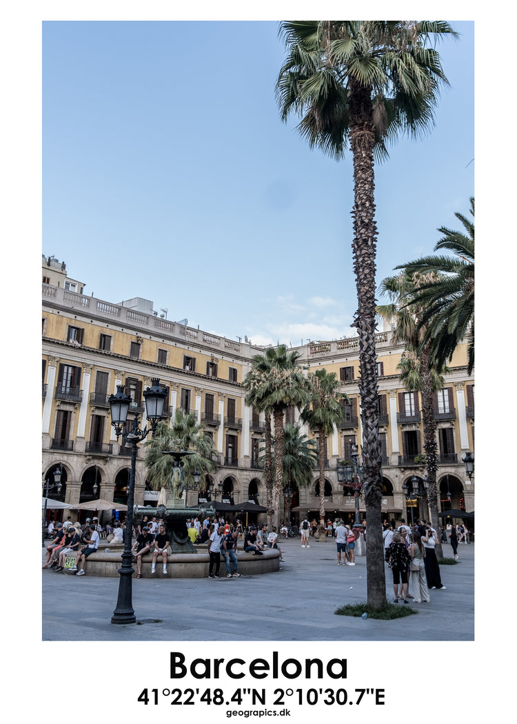 Barcelona / Plaça Reial version 2 / Deutsch