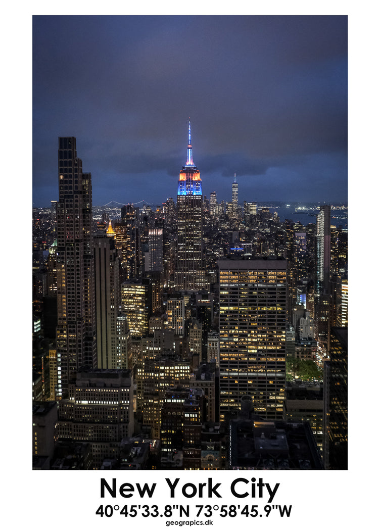 New York / Skyline 3 / Dansk