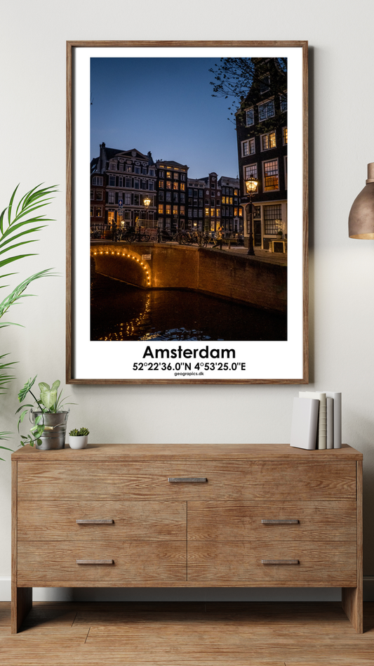 Amsterdam / Blauwburgwal / Dansk