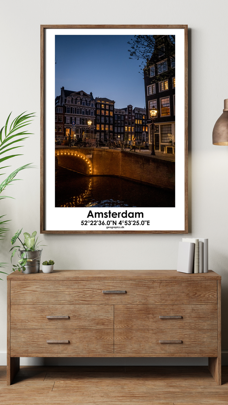 Amsterdam / Blauwburgwal / Dansk