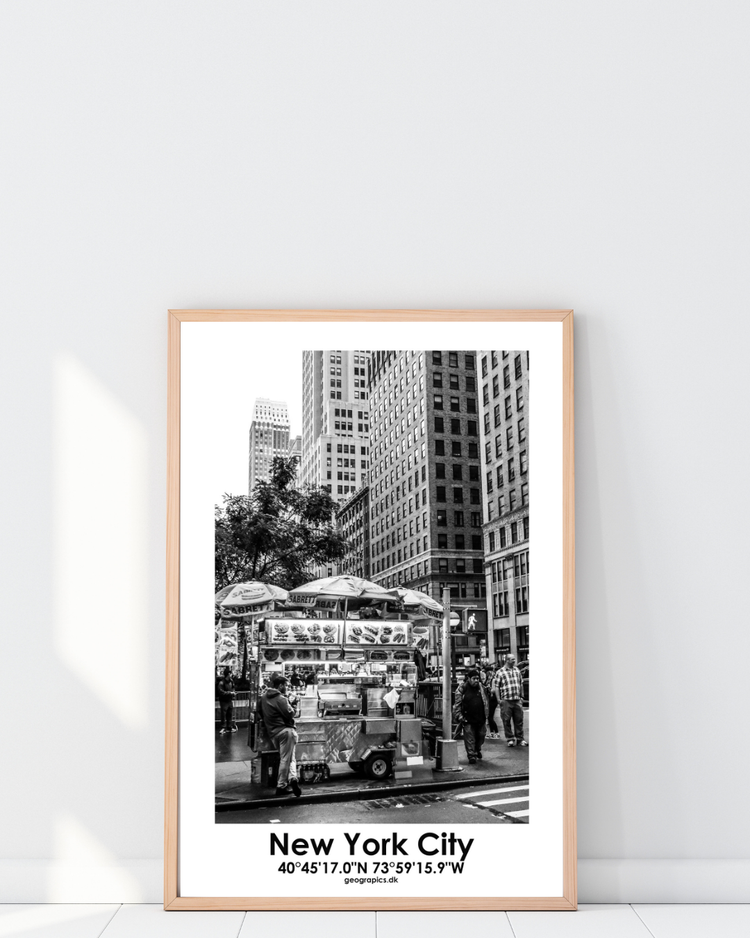 New York / Pølsevogn / Dansk